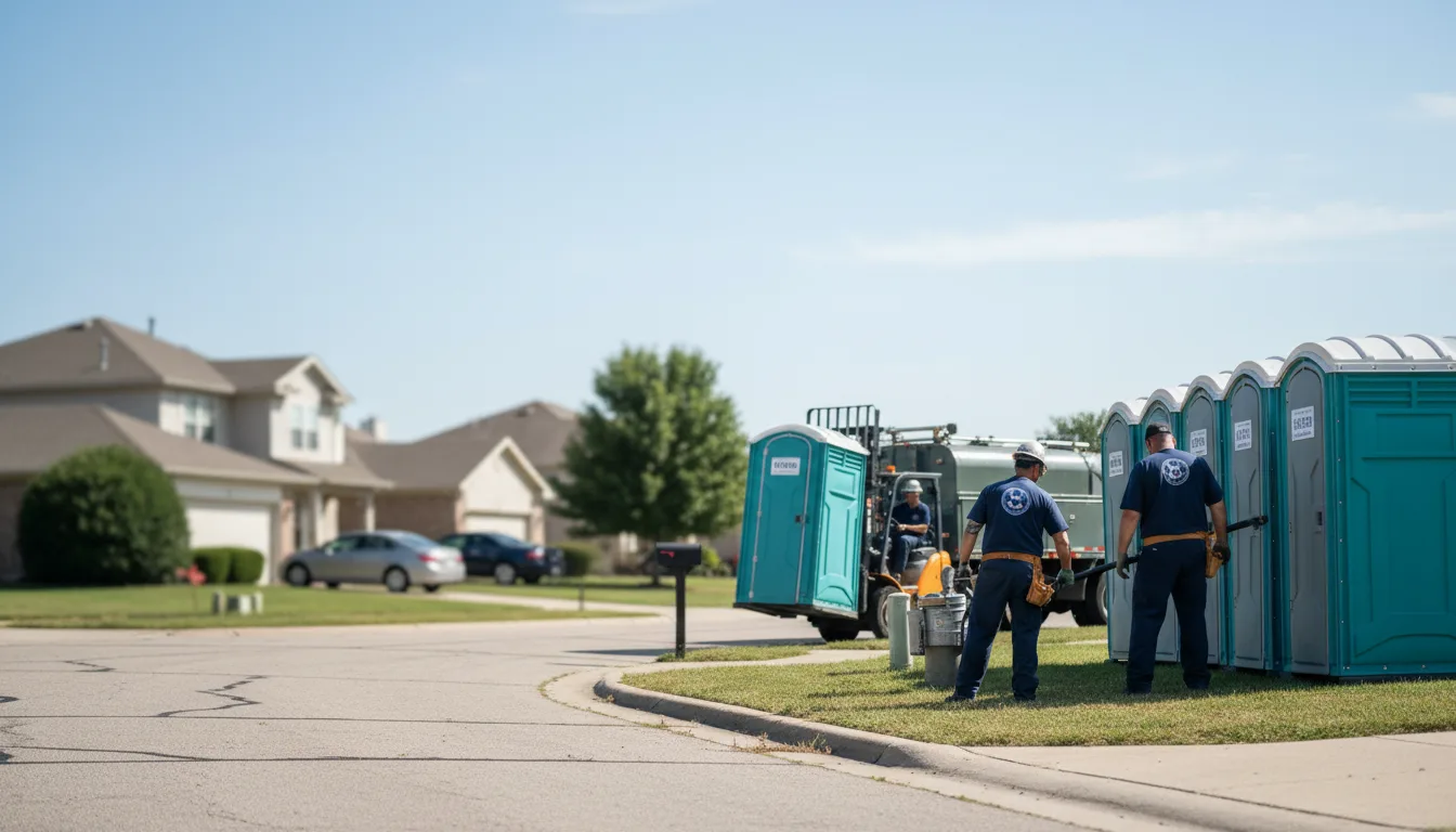 Porta Potty Rental in La Moille, IL near me